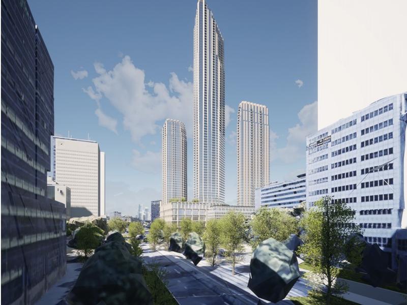 RISE Rotterdam woontoren render